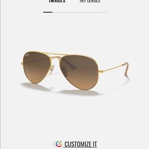 Ray-Ban Aviator Gradient Sunglasses